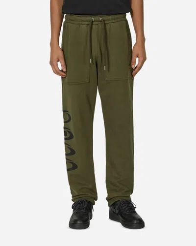 Shop Nike Travis Scott Fleece Trousers Khaki In Green