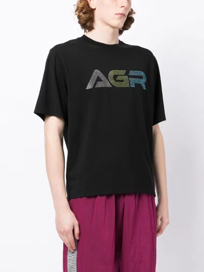 Shop Agr Logo-print Short-sleeve T-shirt