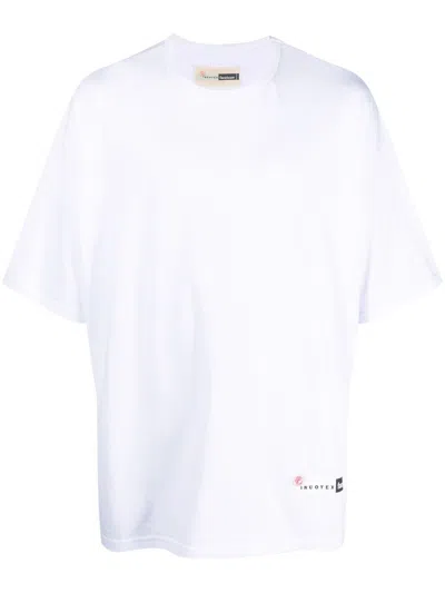 Shop Incotex Logo-print Short-sleeve T-shirt