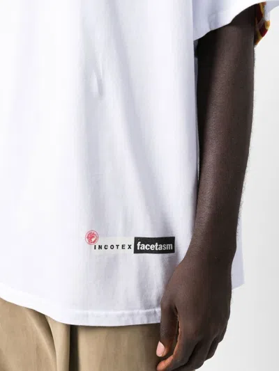 Shop Incotex Logo-print Short-sleeve T-shirt