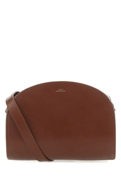 Shop Apc A.p.c. Shoulder Bags In Cad