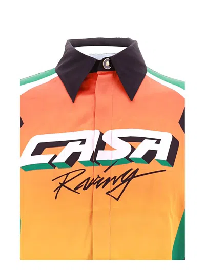 Shop Casablanca Shirts In Casa Moto Sport