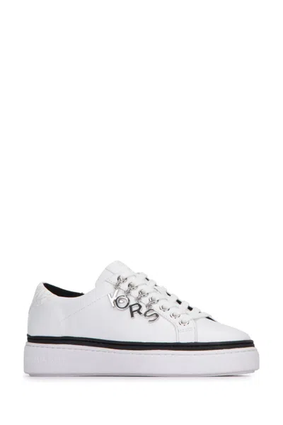 Shop Michael Kors Michael By  Sneakers In Brightwht