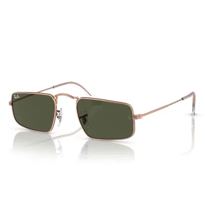 Shop Ray Ban Ray-ban Sunglasses In Rosé Gold