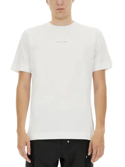 Shop Alyx 1017  9sm Graphic Print T-shirt In White