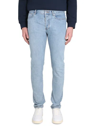 Shop Apc A.p.c. "petit New Standard" Jeans In Denim