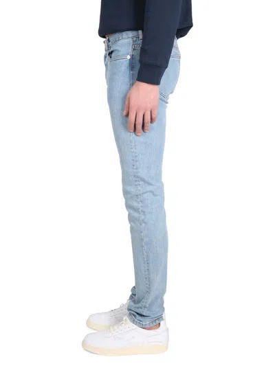 Shop Apc A.p.c. "petit New Standard" Jeans In Denim