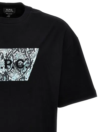 Shop Apc A.p.c. 'cobra' T-shirt In Black