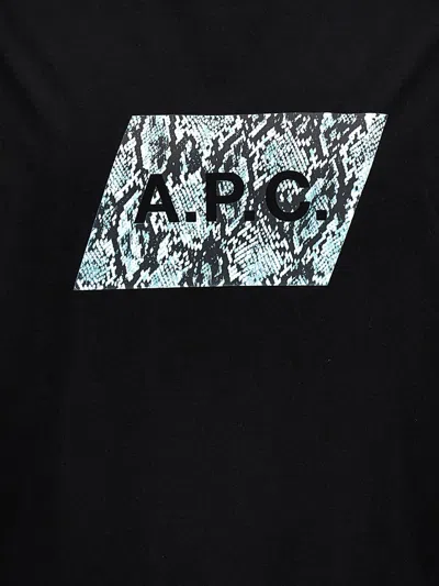 Shop Apc A.p.c. 'cobra' T-shirt In Black