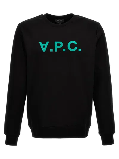 Shop Apc A.p.c. 'vpc' Sweatshirt In Black