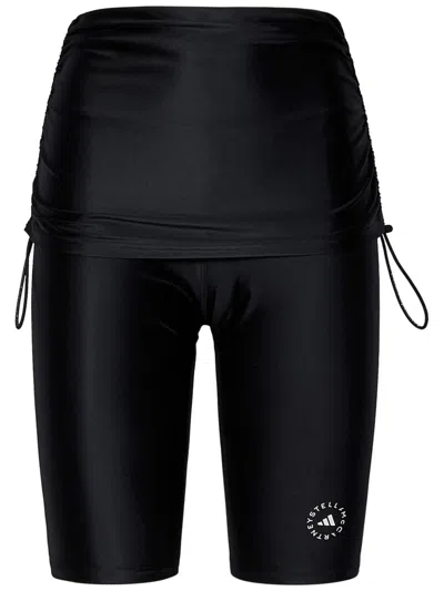 Shop Adidas By Stella Mccartney Shorts In Black