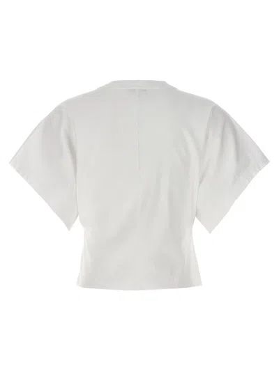 Shop Agolde 'britt' T-shirt In White