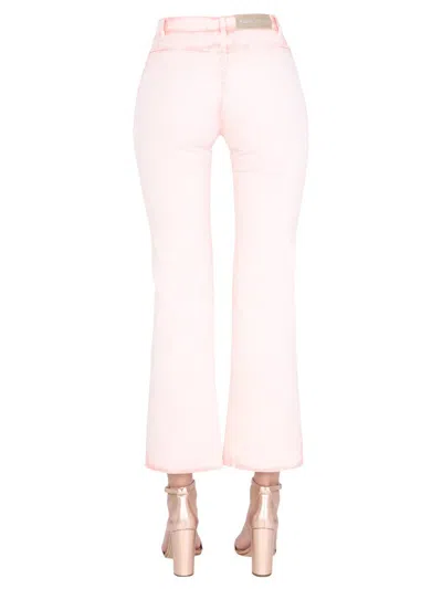 Shop Alberta Ferretti 70's Trousers In Pink