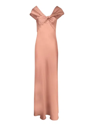 Shop Alberta Ferretti Dresses In Pink