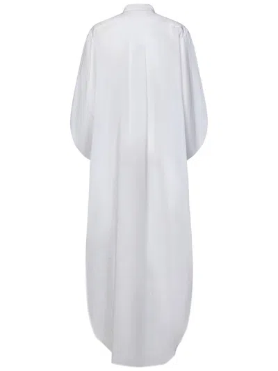 Shop Alberta Ferretti Long Dress In White