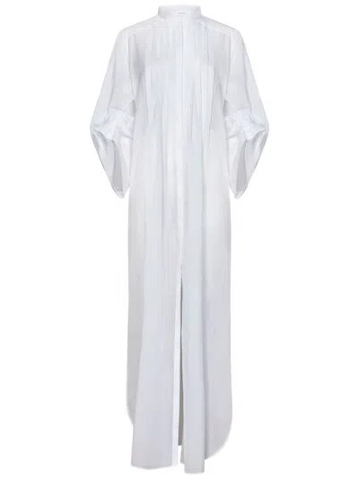 Shop Alberta Ferretti Long Dress In White