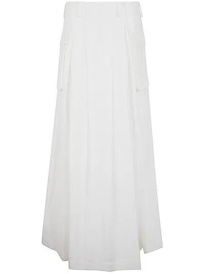 Shop Alberta Ferretti Maxi Skirt Clothing In White