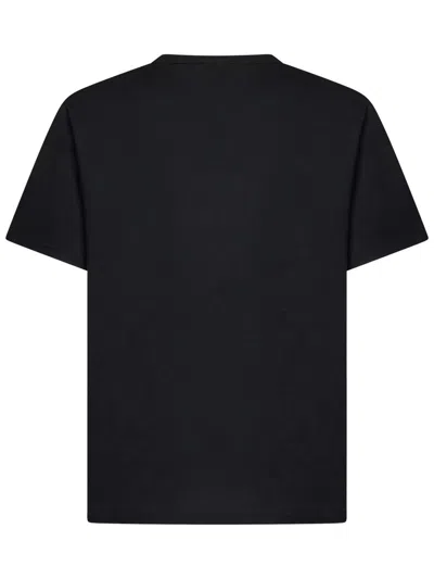 Shop Alexander Mcqueen Floral Skull T-shirt In Black