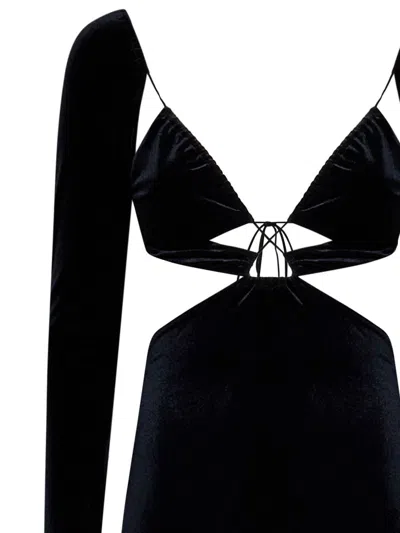 Shop Amazuìn Azhar Mini Dress In Black