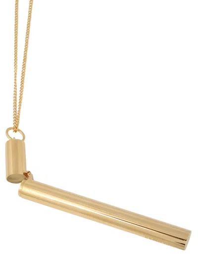 Shop Ambush Cig Case Necklace In Gold