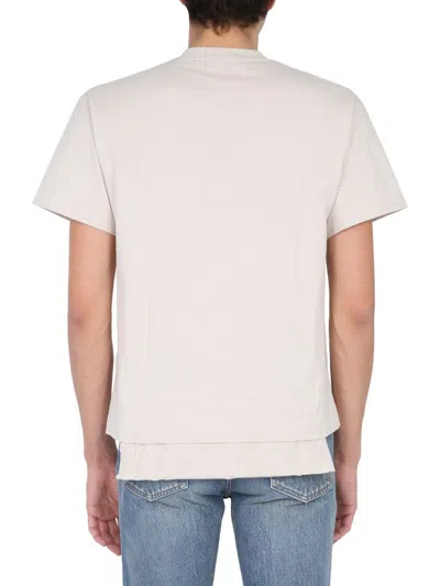 Ambush Crew Neck T-shirt In Beige