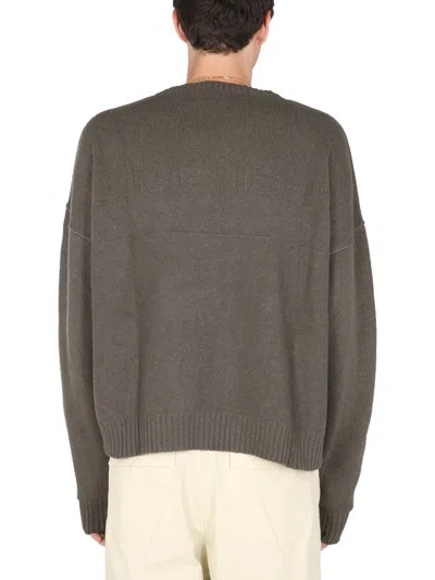 Ambush Oversize Fit Sweater In Military Green
