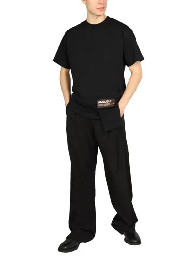 Shop Ambush Pocket T-shirt In Black