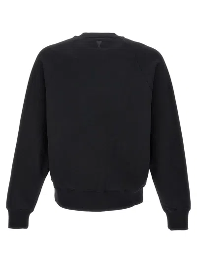 Shop Ami Alexandre Mattiussi Ami Paris 'ami' Sweatshirt In Black