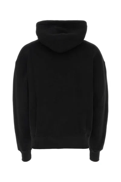 Shop Ami Alexandre Mattiussi Ami Sweatshirts In Black
