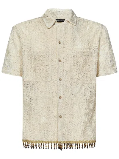 Shop Andersson Bell Shirt In Beige