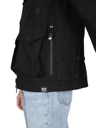 Shop Arkair "the Patrol" Jacket In Black