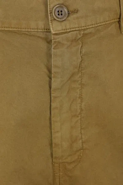 Shop Aspesi Trousers In Brown