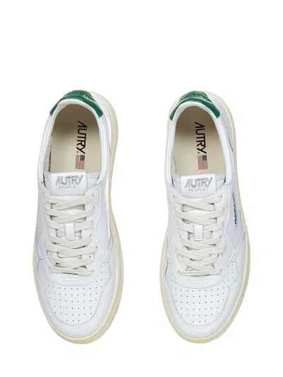 Shop Autry Medalist Low Sneakers In White