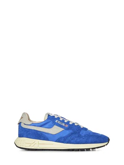 Shop Autry Reelwind Low Sneakers In Blue