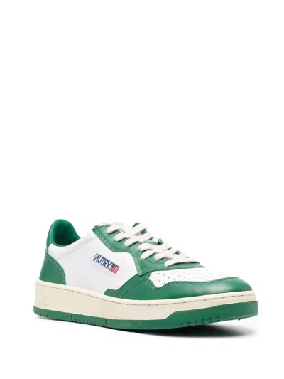 Shop Autry Sneakers In Green