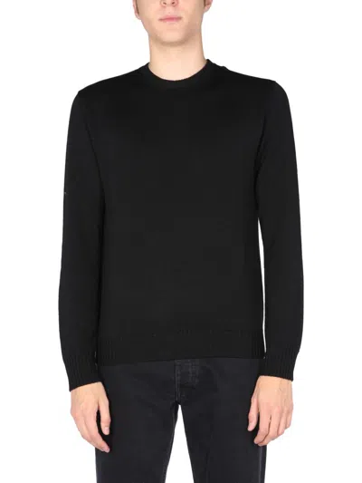 Shop Ballantyne Crew Neck Sweater In Black
