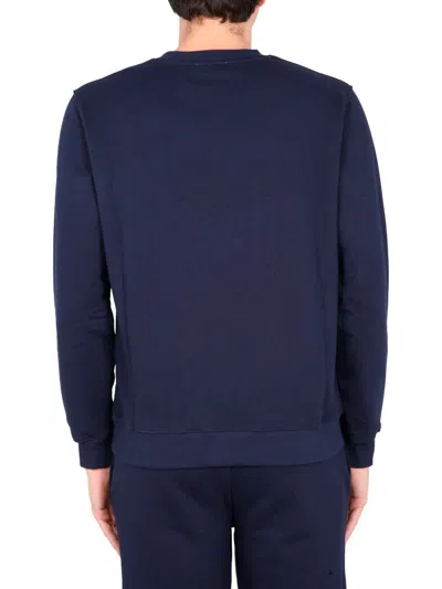 Shop Ballantyne Crewneck Sweatshirt In Blue