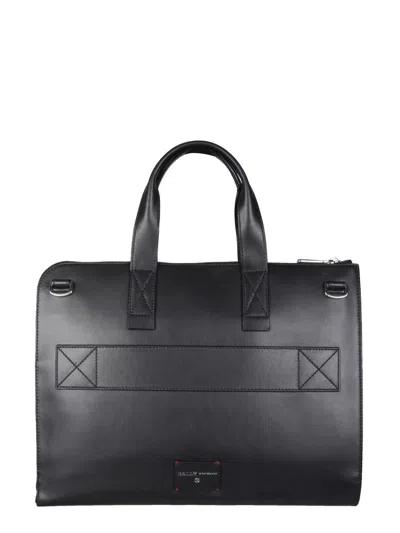 Shop Bally Business Bag "henri" In Black
