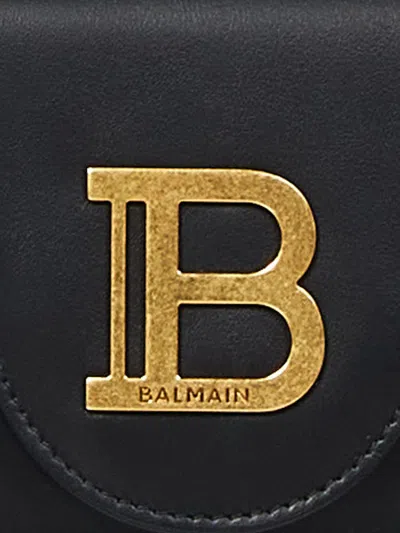 Shop Balmain Paris B-buzz Wallet In Black