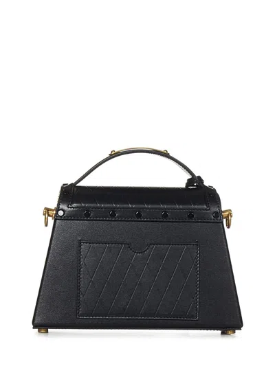 Shop Balmain Paris B-buzz Dynasty Handbag In Black