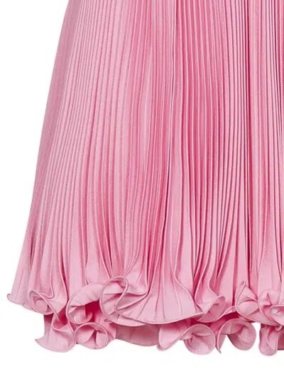 Shop Balmain Paris Mini Skirt In Pink