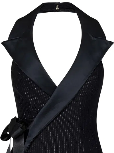 Shop Balmain Paris Swimsuit In Black