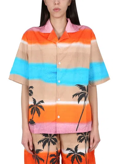 Shop Barrow Tie Dye Shirt Unisex In Multicolour