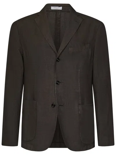 Shop Boglioli K-jacket Blazer In Brown