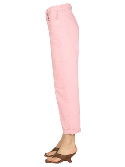 Shop Boyish "toby" Trousers In Pink