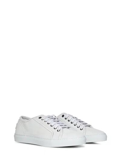 Shop Brioni Primavera Sneakers In White