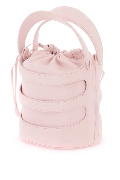 Shop Alexander Mcqueen Bucket Bag By The Rise Bucket Bag In Rosa