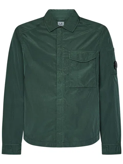Shop C.p. Company Jacket In Green