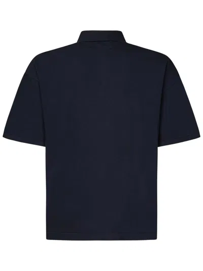 Shop C.p. Company Polo Shirt In Blue