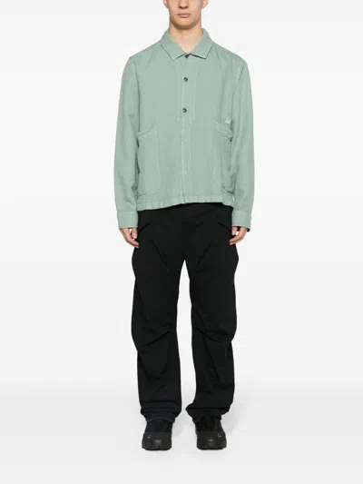 Shop C.p. Company Shirt In Green